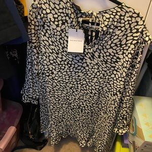 Who What Wear snow leopard dress XXL